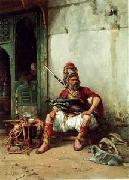 Arab or Arabic people and life. Orientalism oil paintings 181